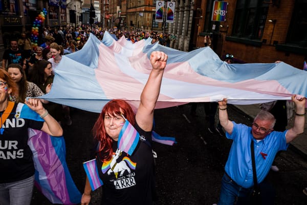 Attending Pride as a non-binary photographer